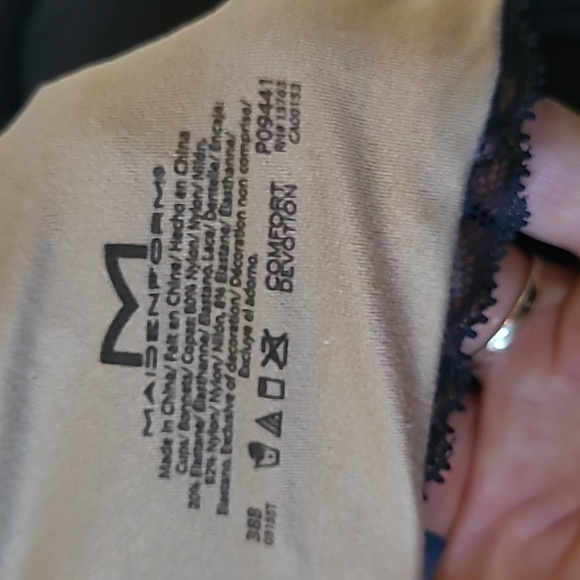 Black  38b Maidenform bra comfort devotion - Picture 5 of 5